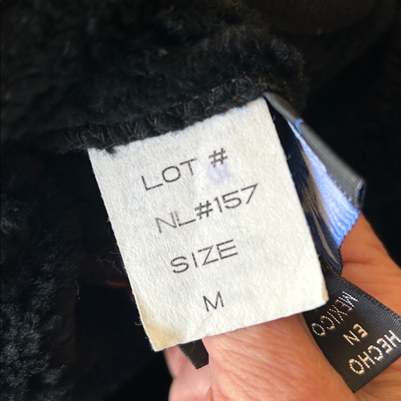 Vintage Nordic Lights Reversible Oversized Faux Fur Coat Size Medium flaw - Picture 12 of 16